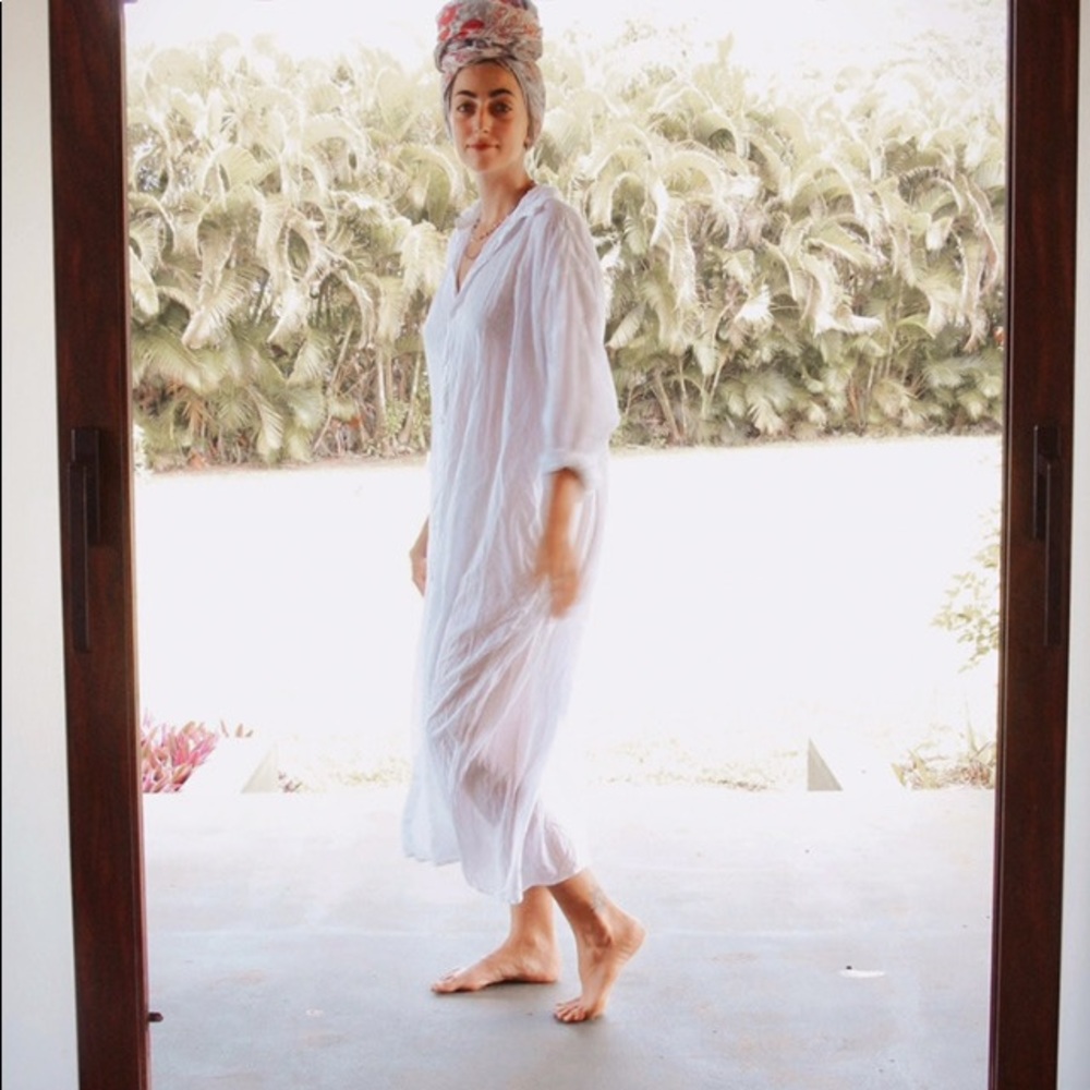 NWOT Shirtdress. Cotton Voile. Effortless fit. Sample Sale! Handmade with 💙